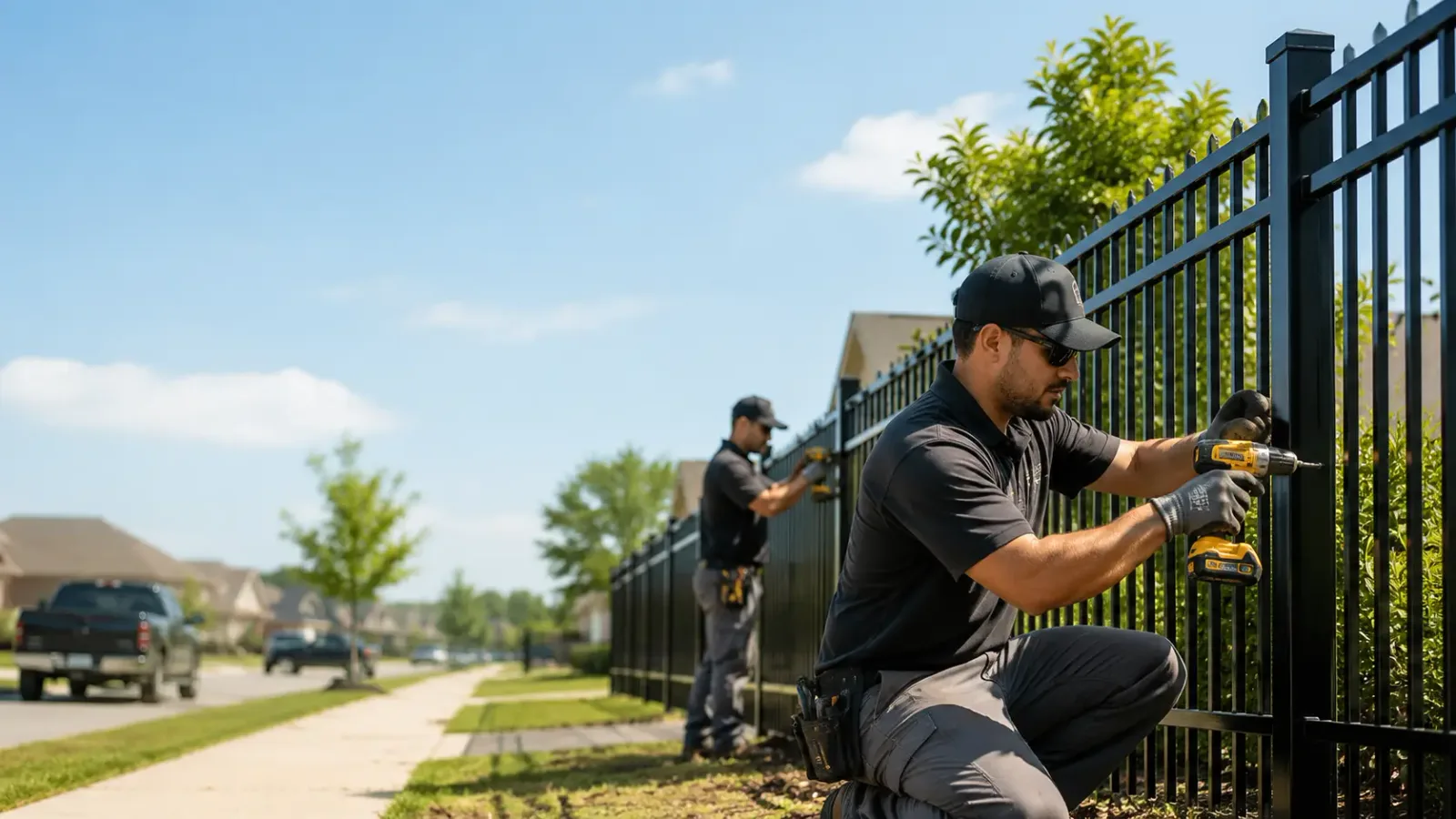 Metal Fence Installation in Westminster, MD